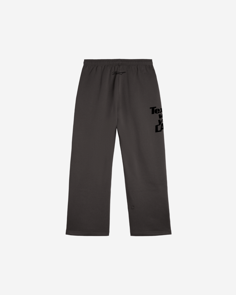 Text Me When You Land Wide Leg Sweatpants