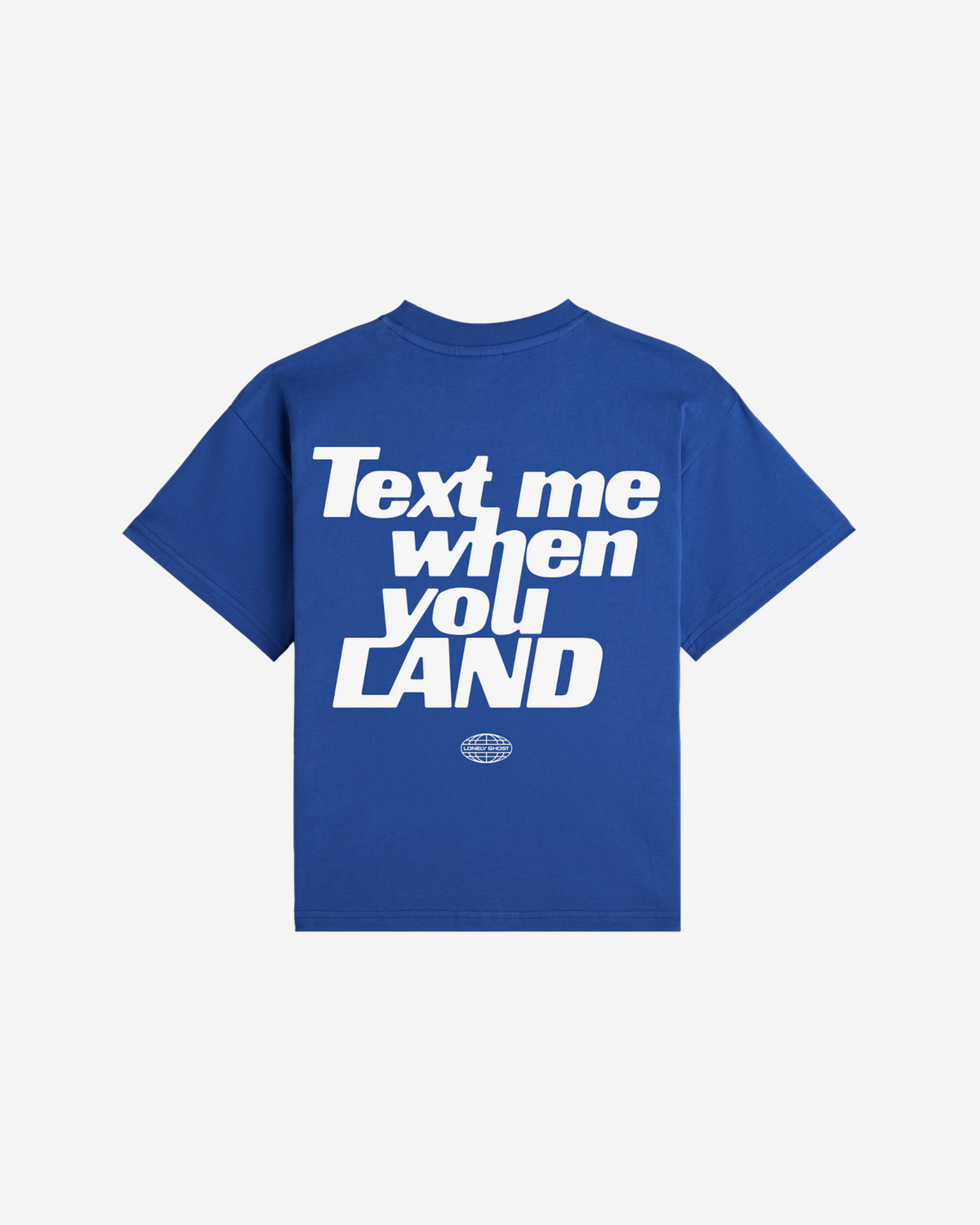 Text Me When You Land Boyfriend Baby Tee