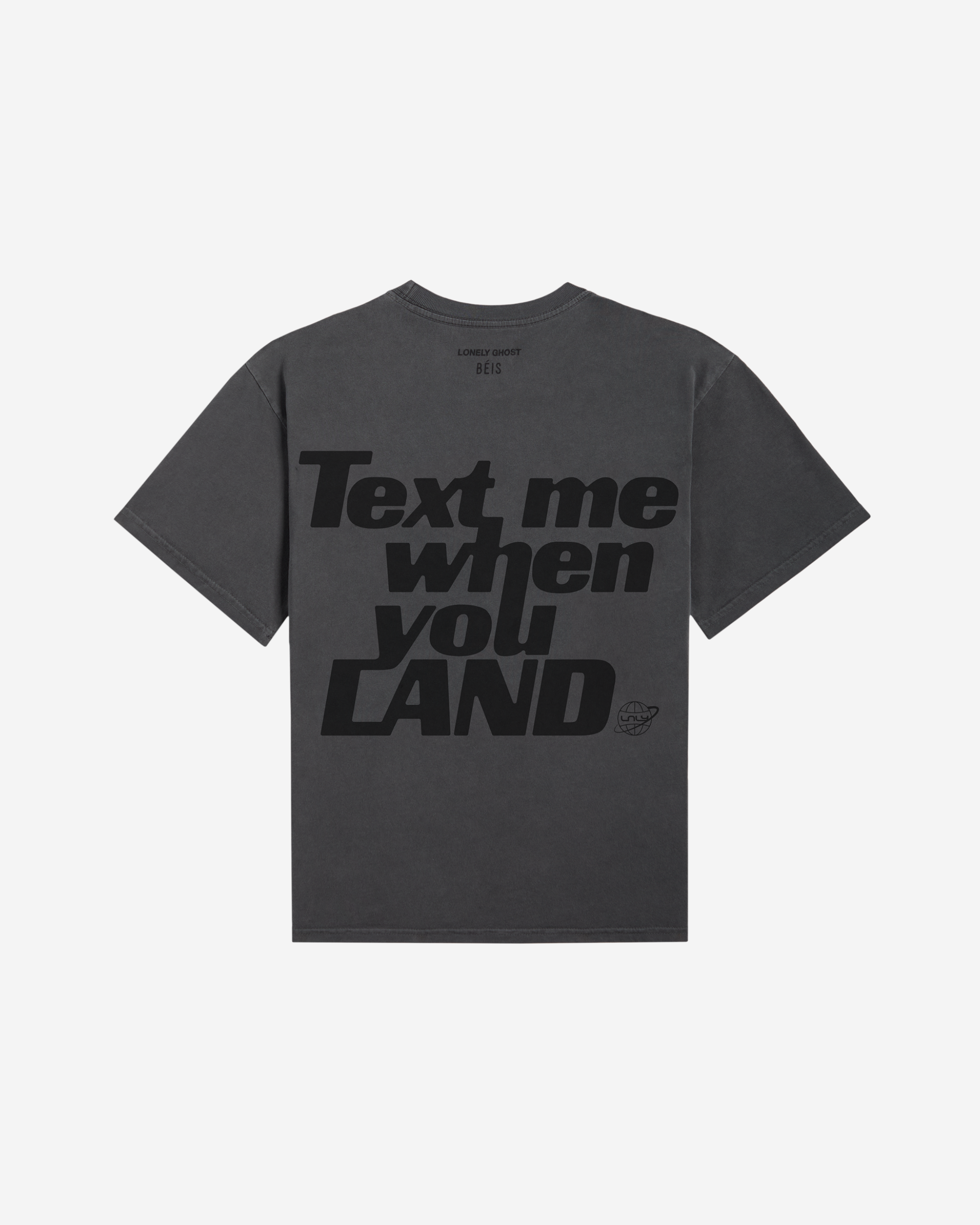LG x BÉIS Text Me When You Land Essential Tee