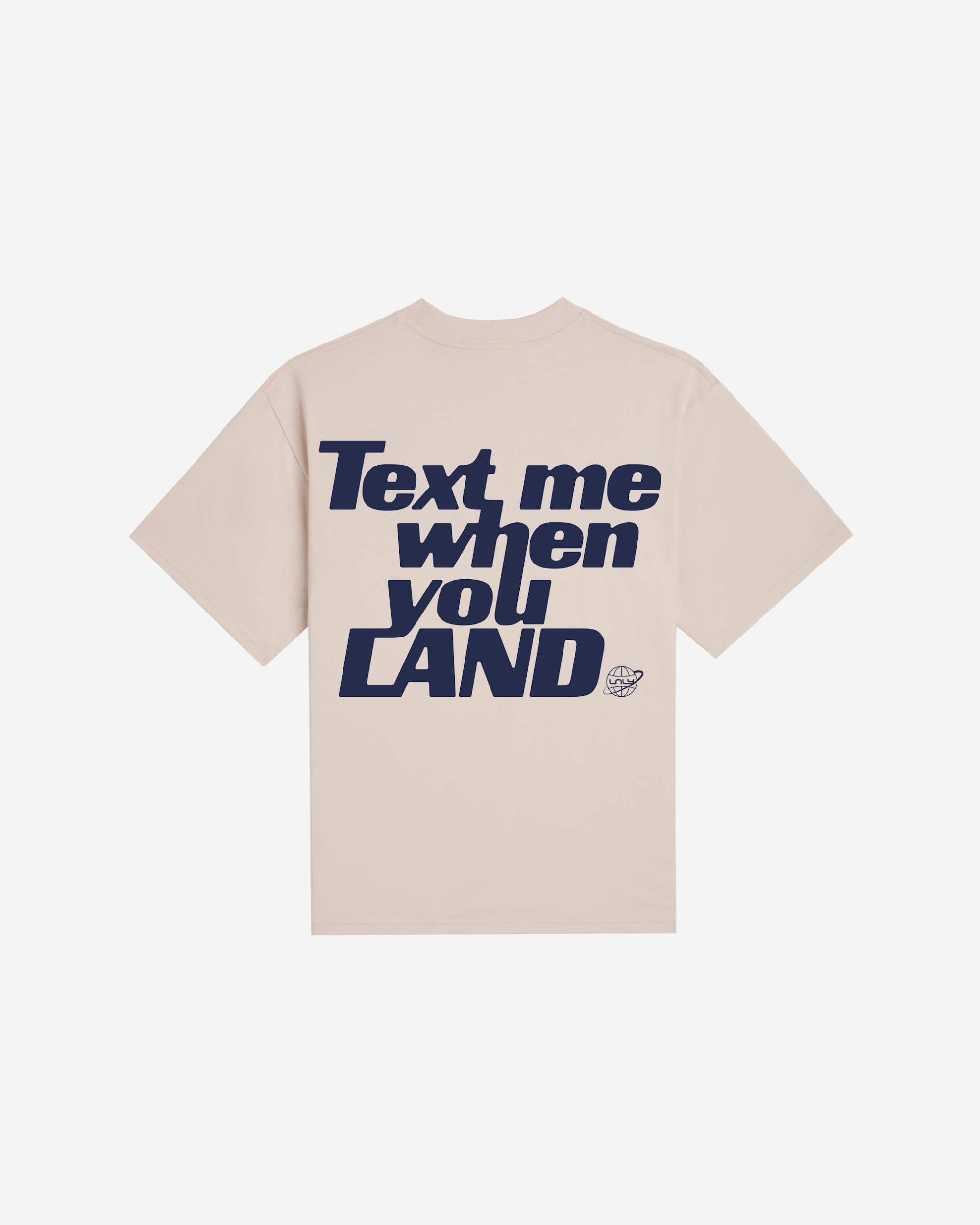 Text Me When You Land Essential Tee