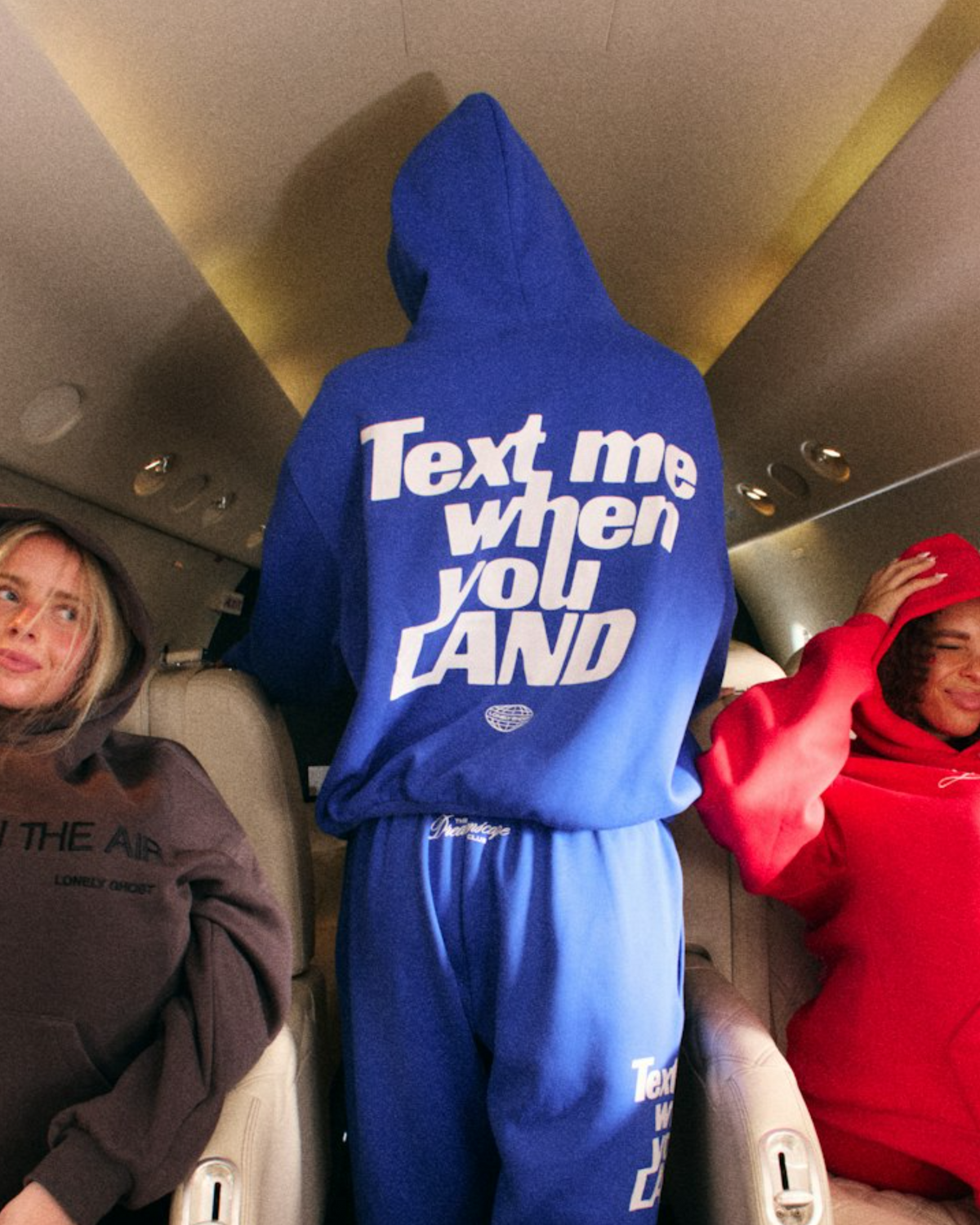 Text Me When You Land Hoodie
