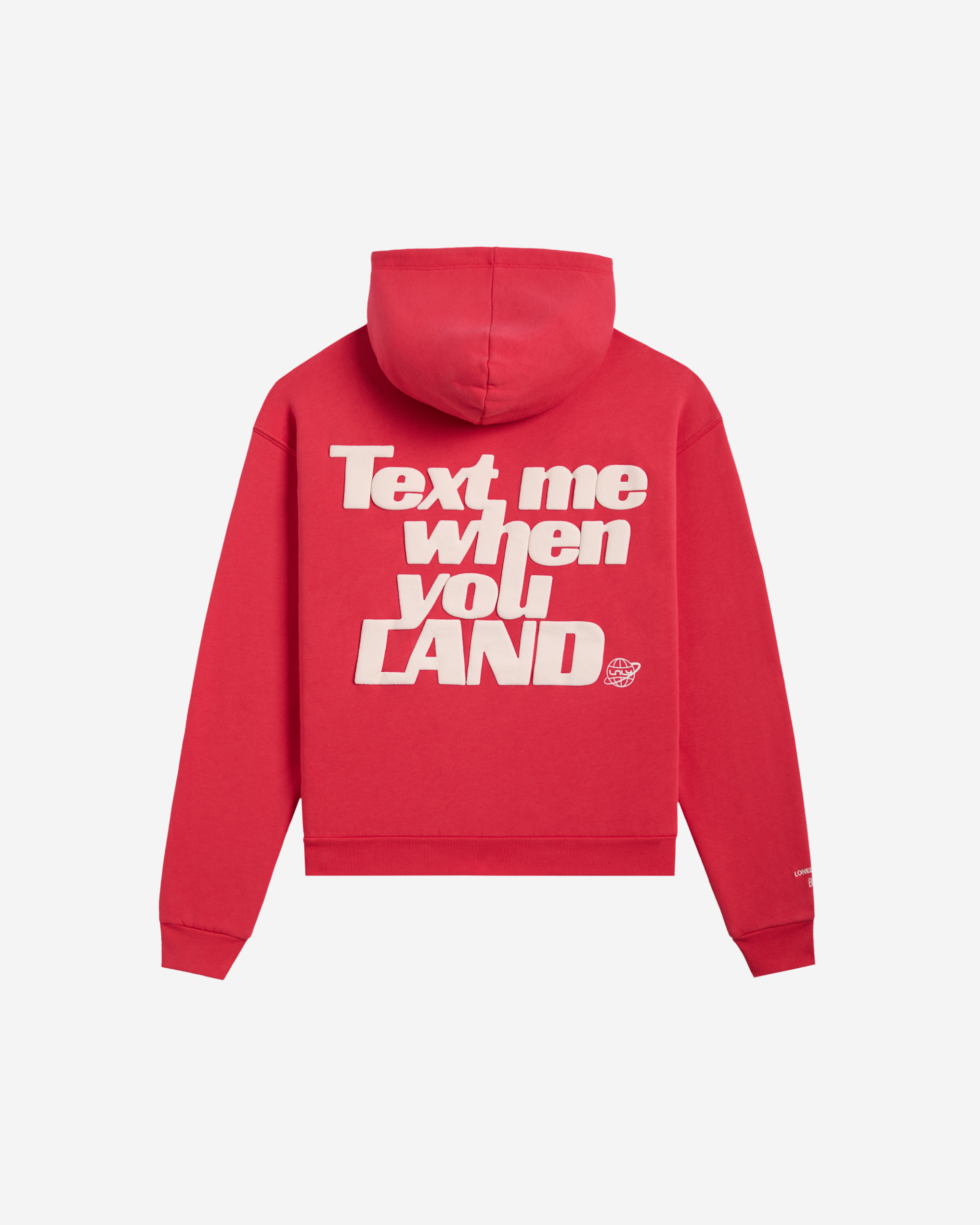 LG x BÉIS Text Me When You Land Hoodie