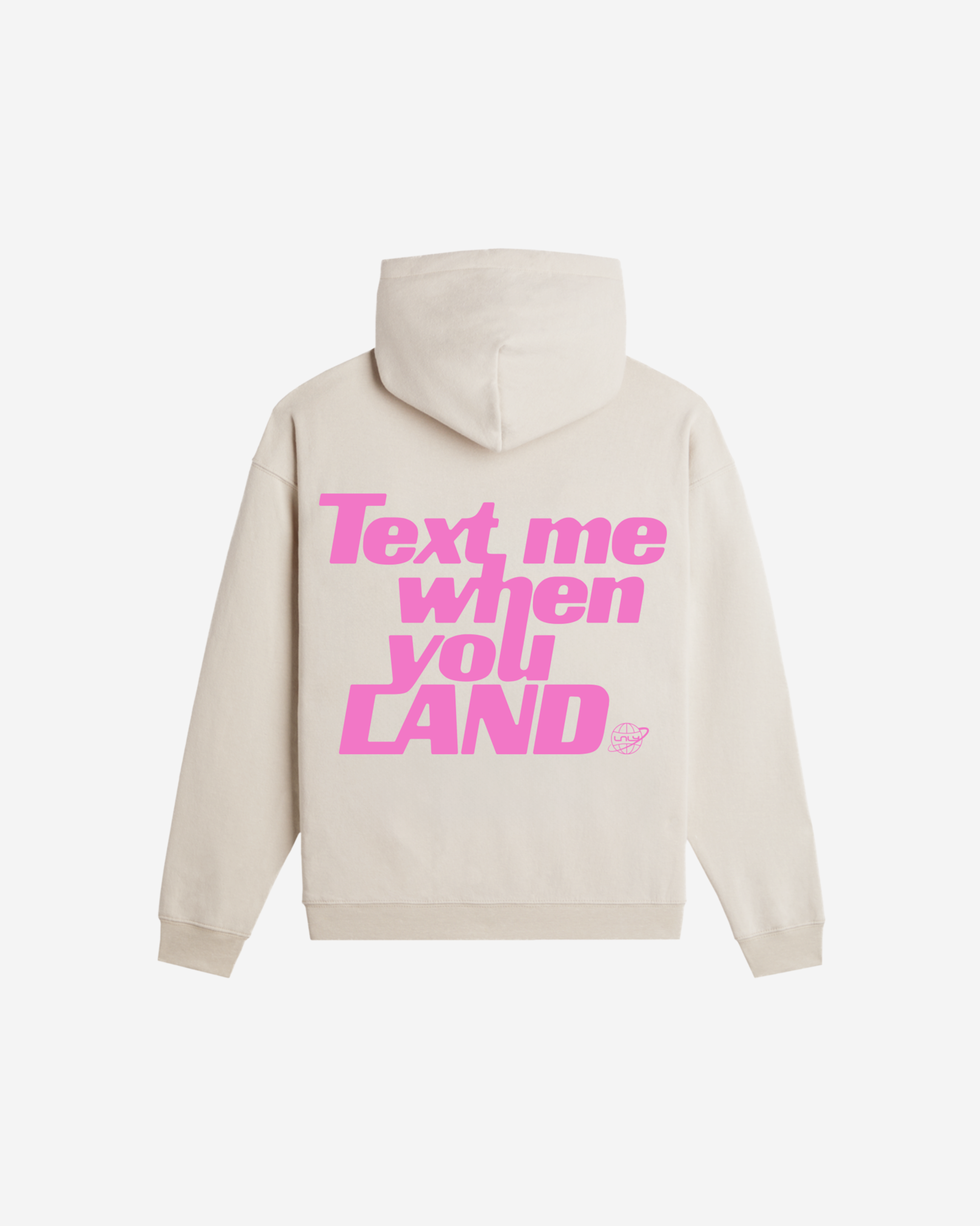 Text Me When You Land Hoodie