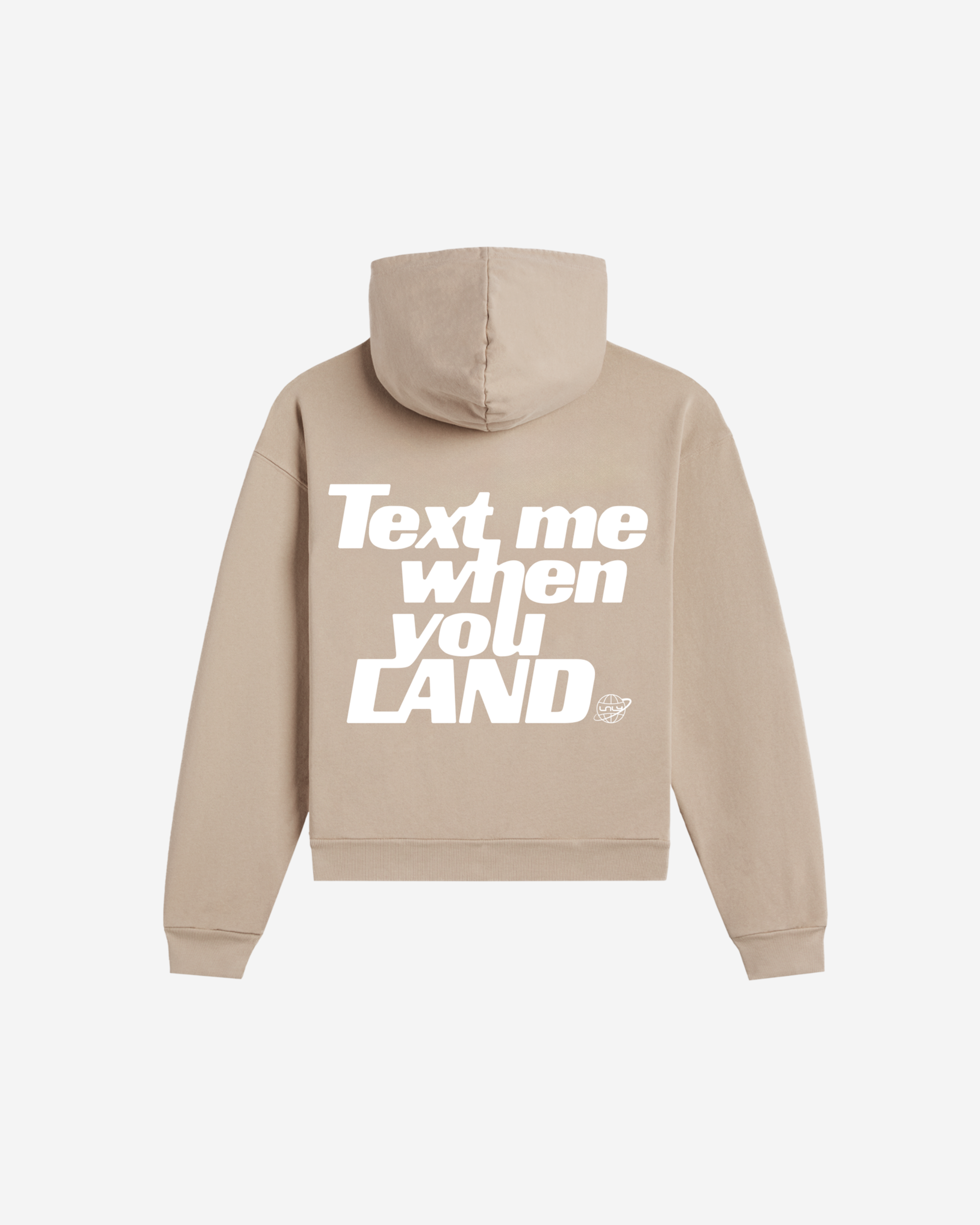 Text Me When You Land Hoodie