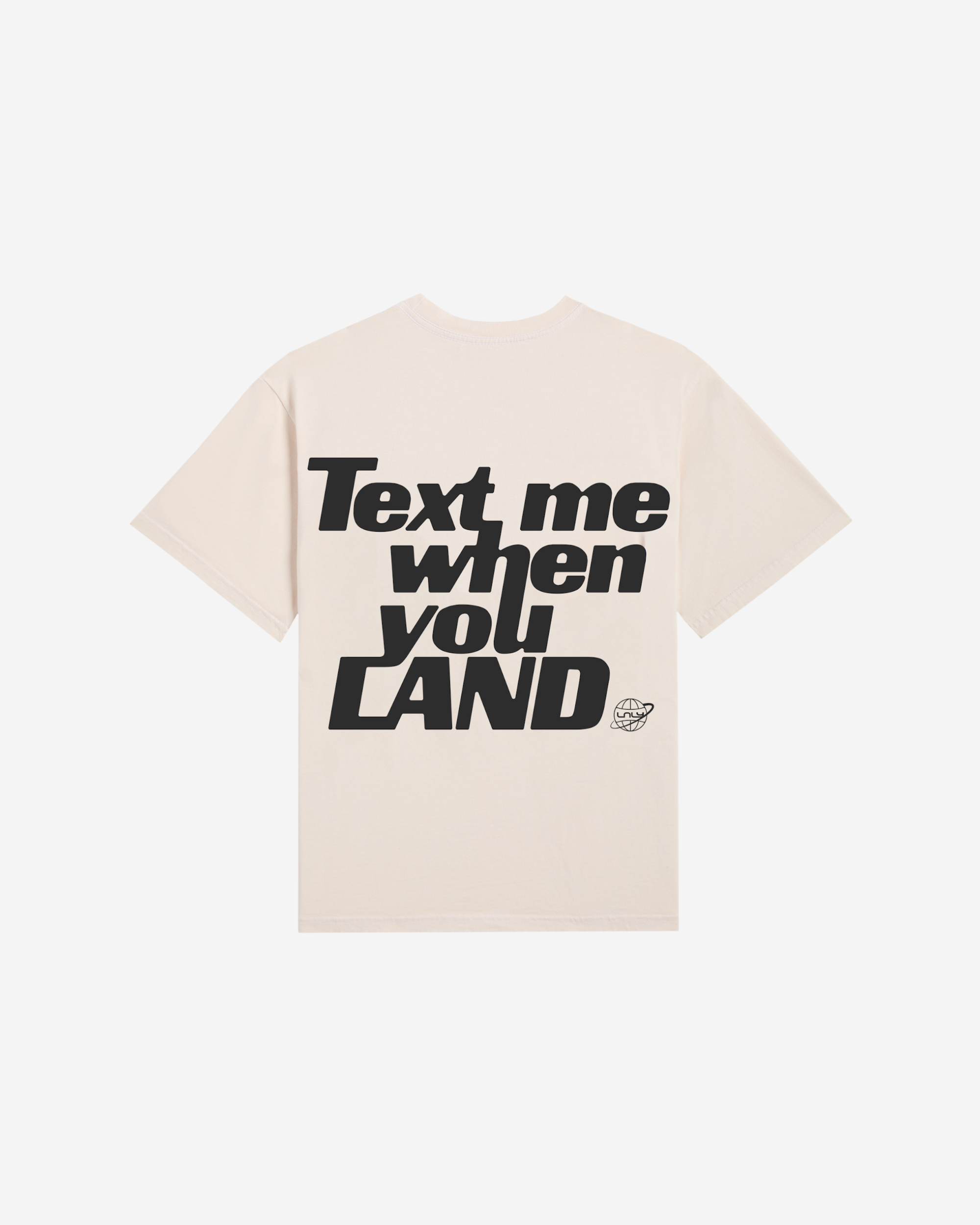 Text Me When You Land Essential Tee