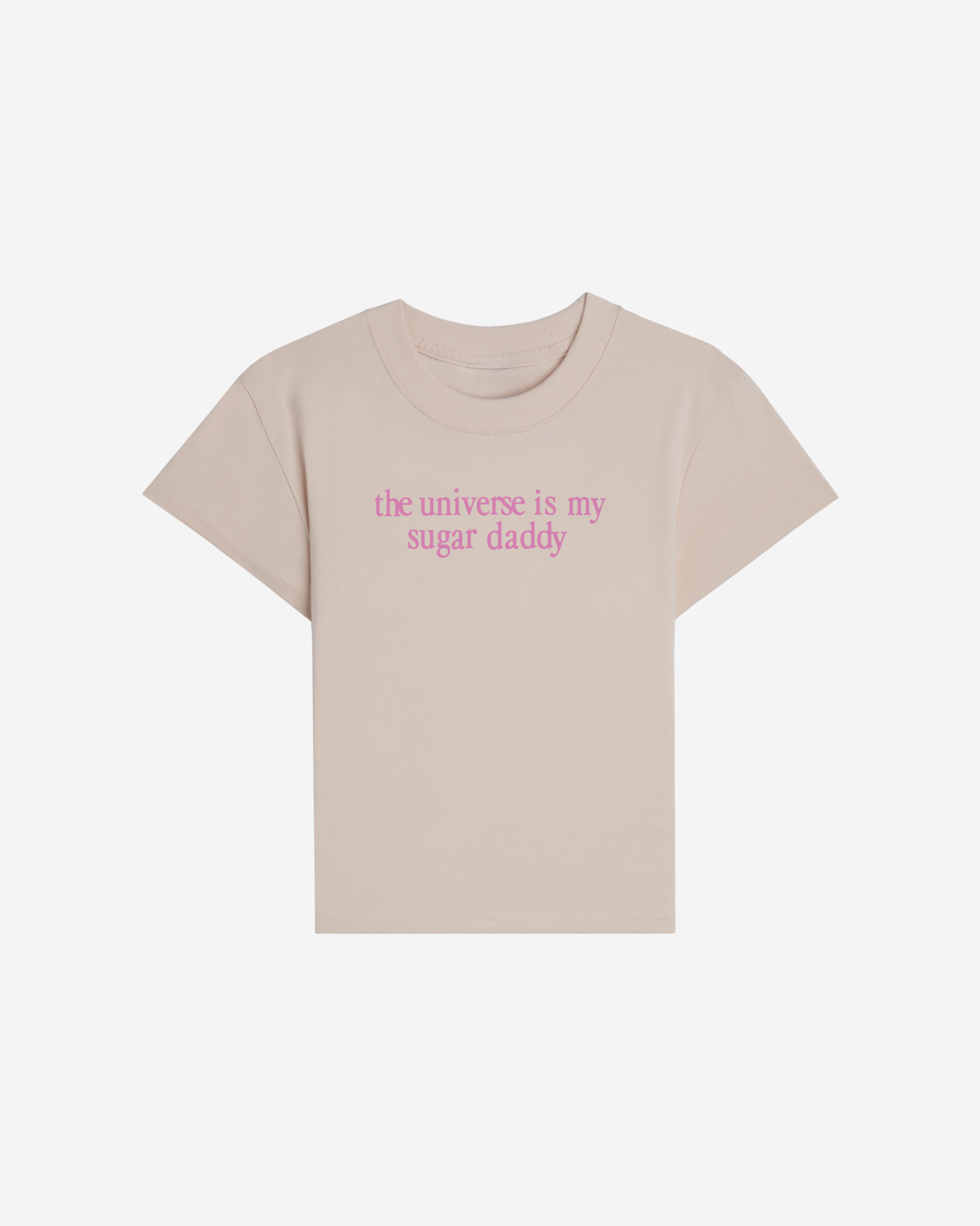 Universe is My Sugar Daddy Baby Tee