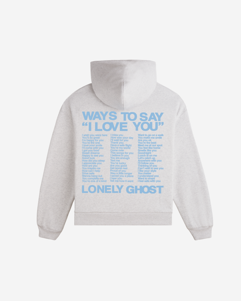 Ways To Say ILY Hoodie