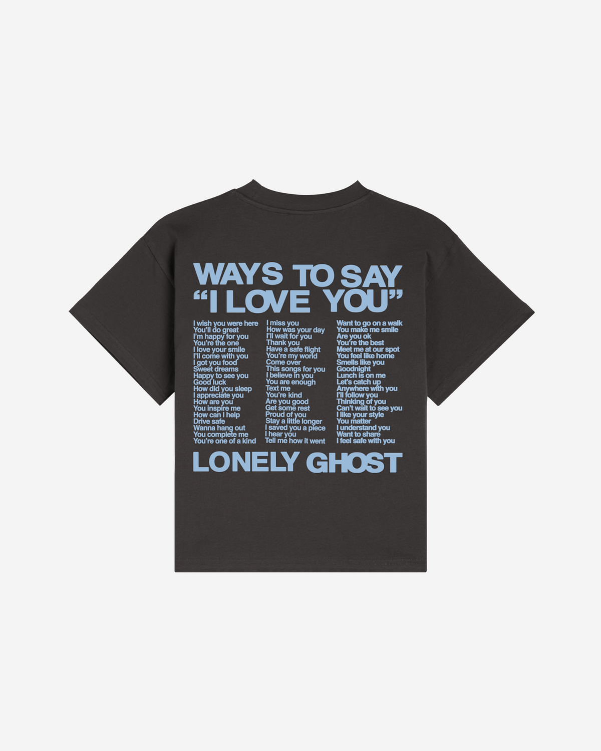 Ways to Say ILY Boyfriend Baby Tee