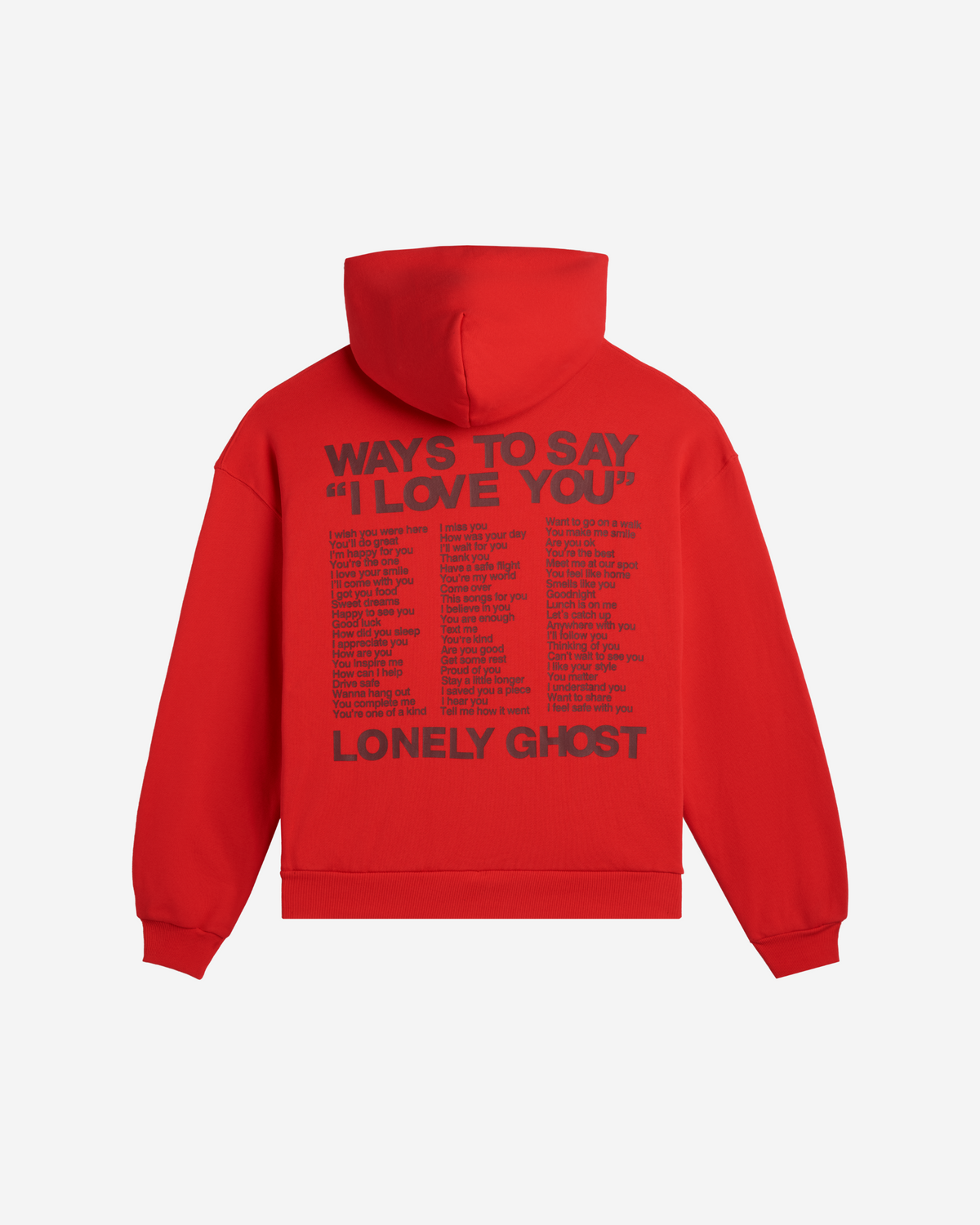 Ways to Say ILY Hoodie