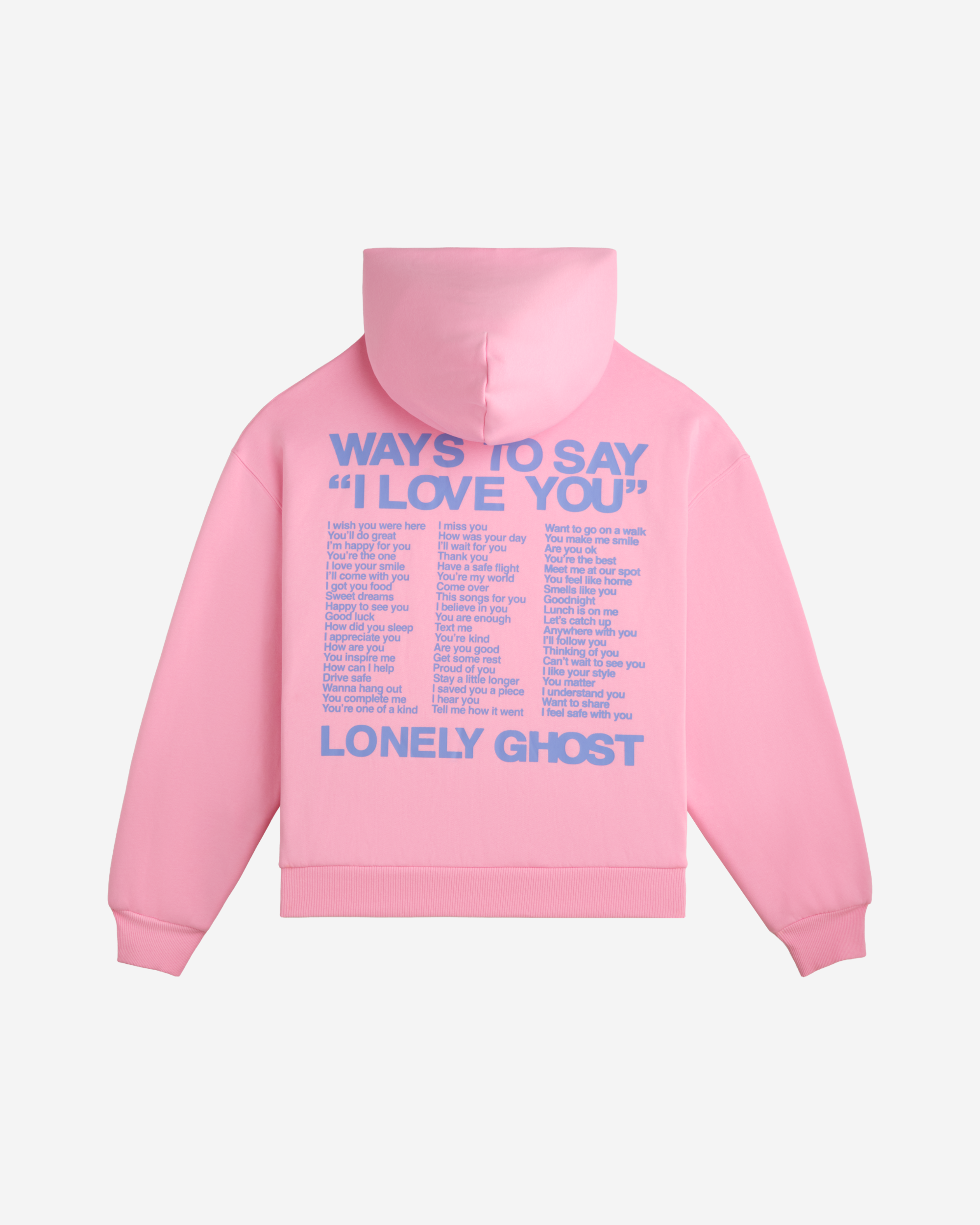 Ways to Say ILY Hoodie