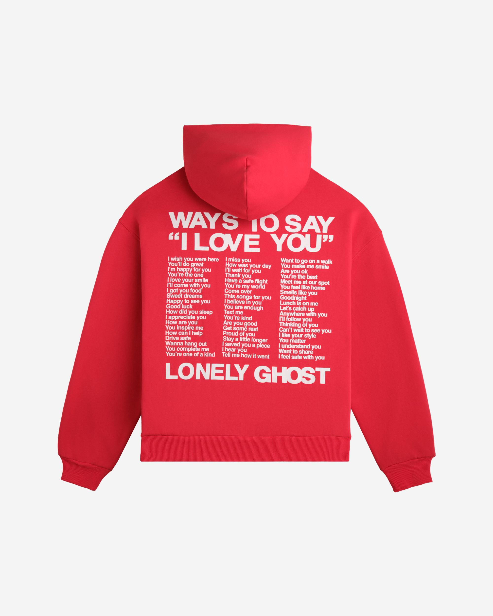 Ways to Say ILY Hoodie