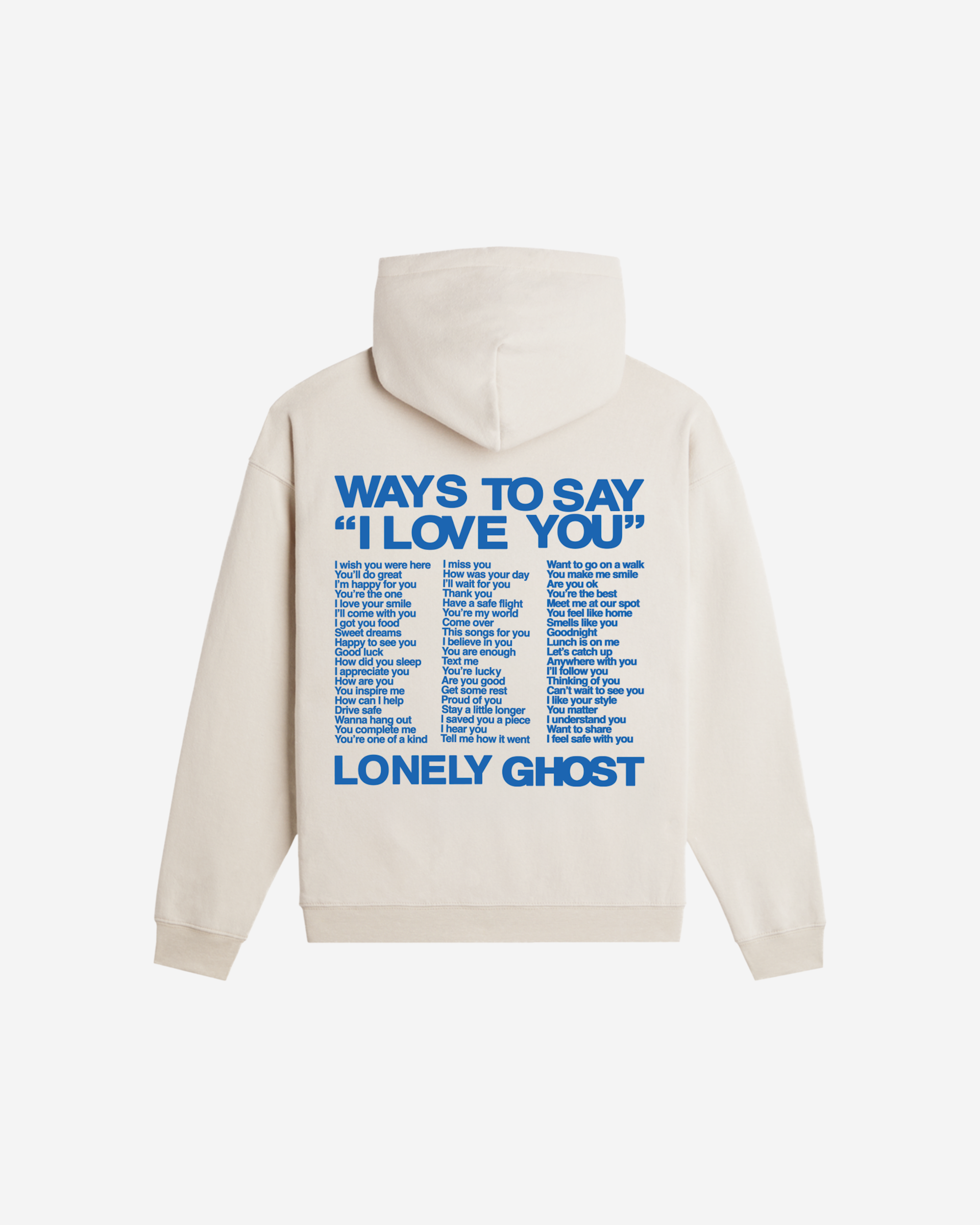 Ways To Say ILY Hoodie