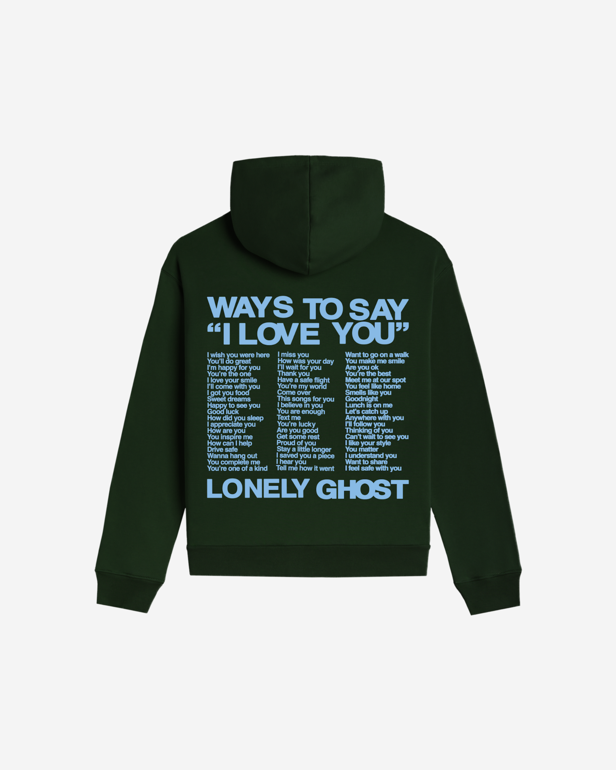 Ways To Say ILY Hoodie