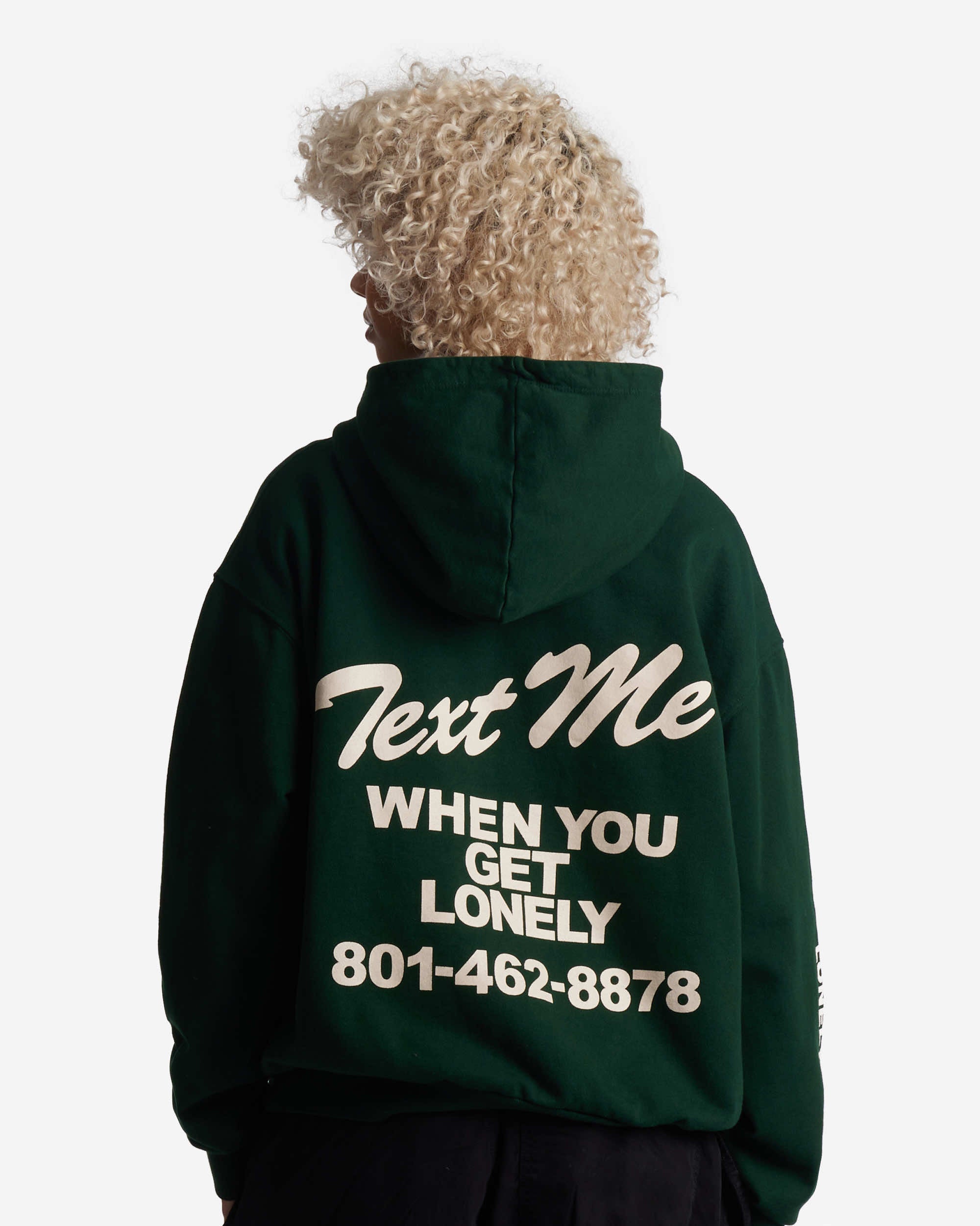 Text Me When You Get Lonely Heavyweight Hoodie