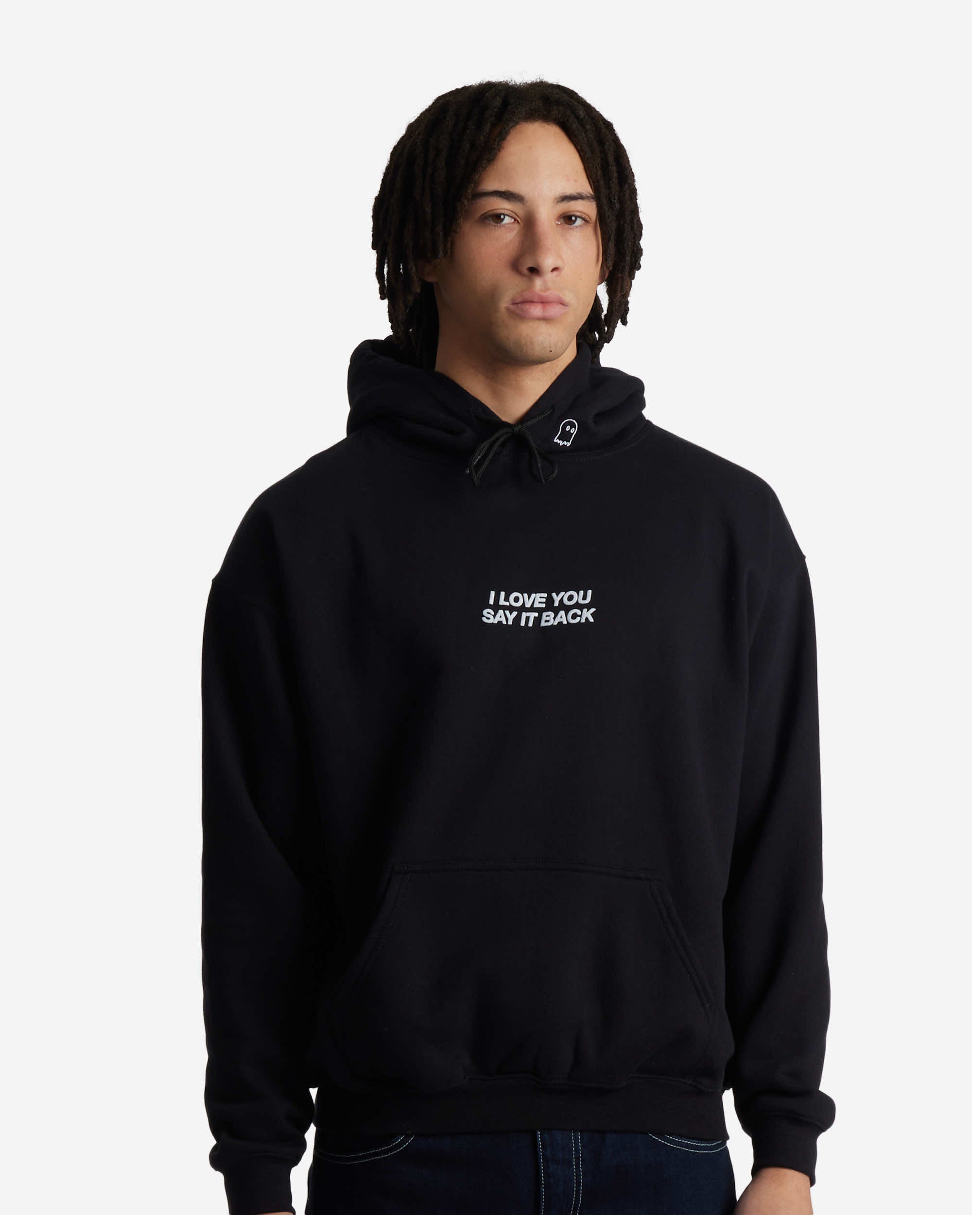 I think i clearance love you hoodie black