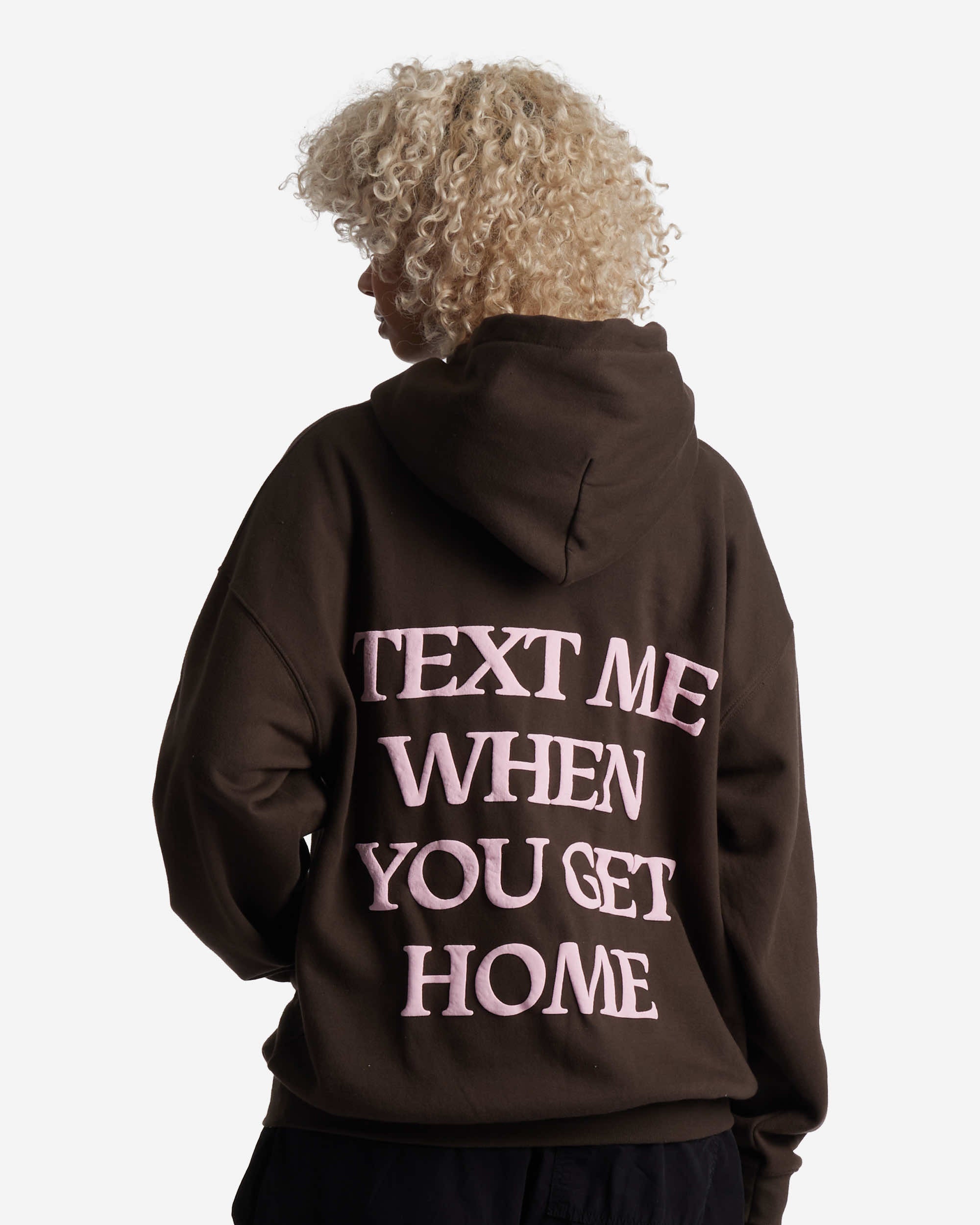 Lonely Ghost Text Me When You Get Home Hoodie buy Sz XL BR