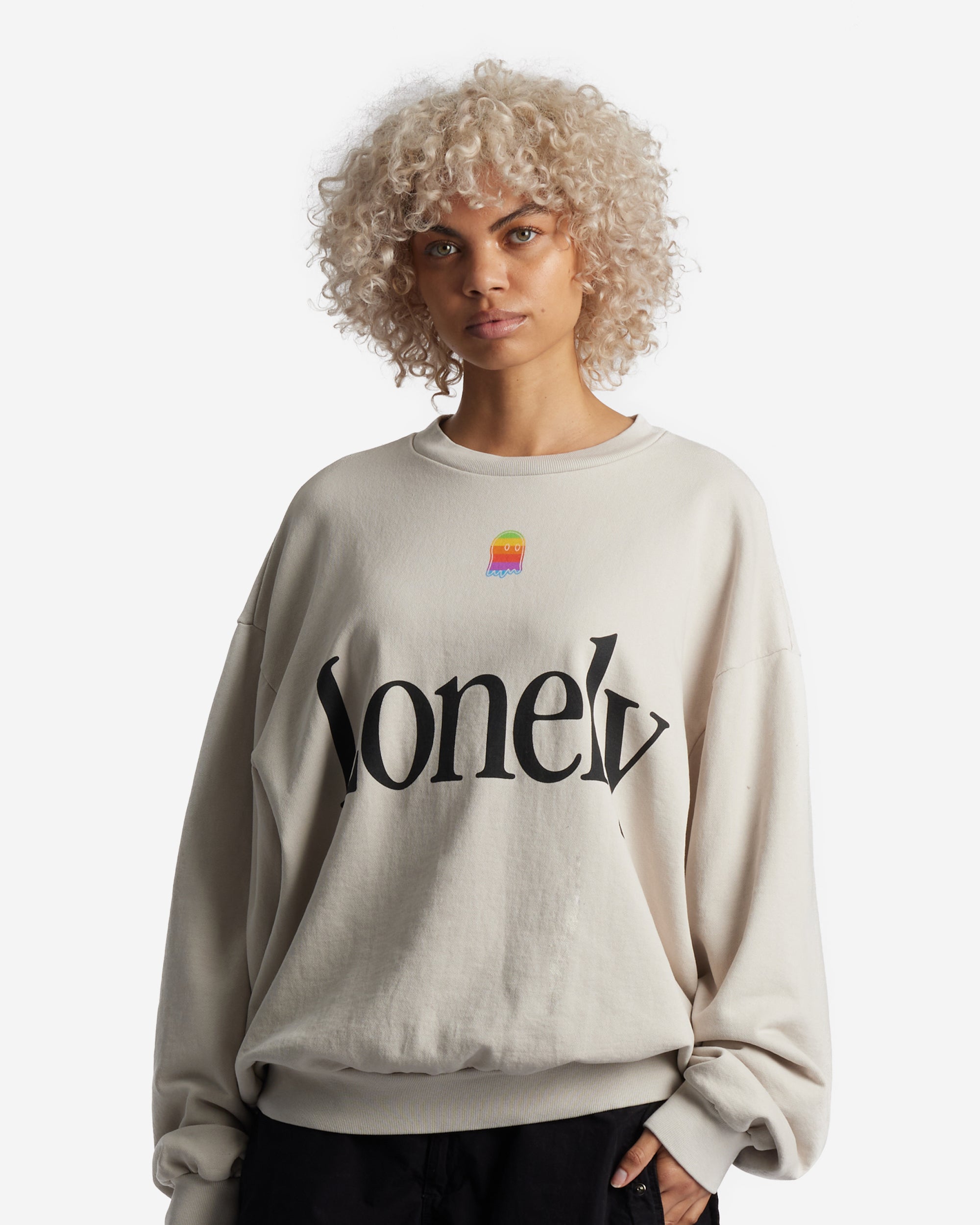 Apple crewneck sale