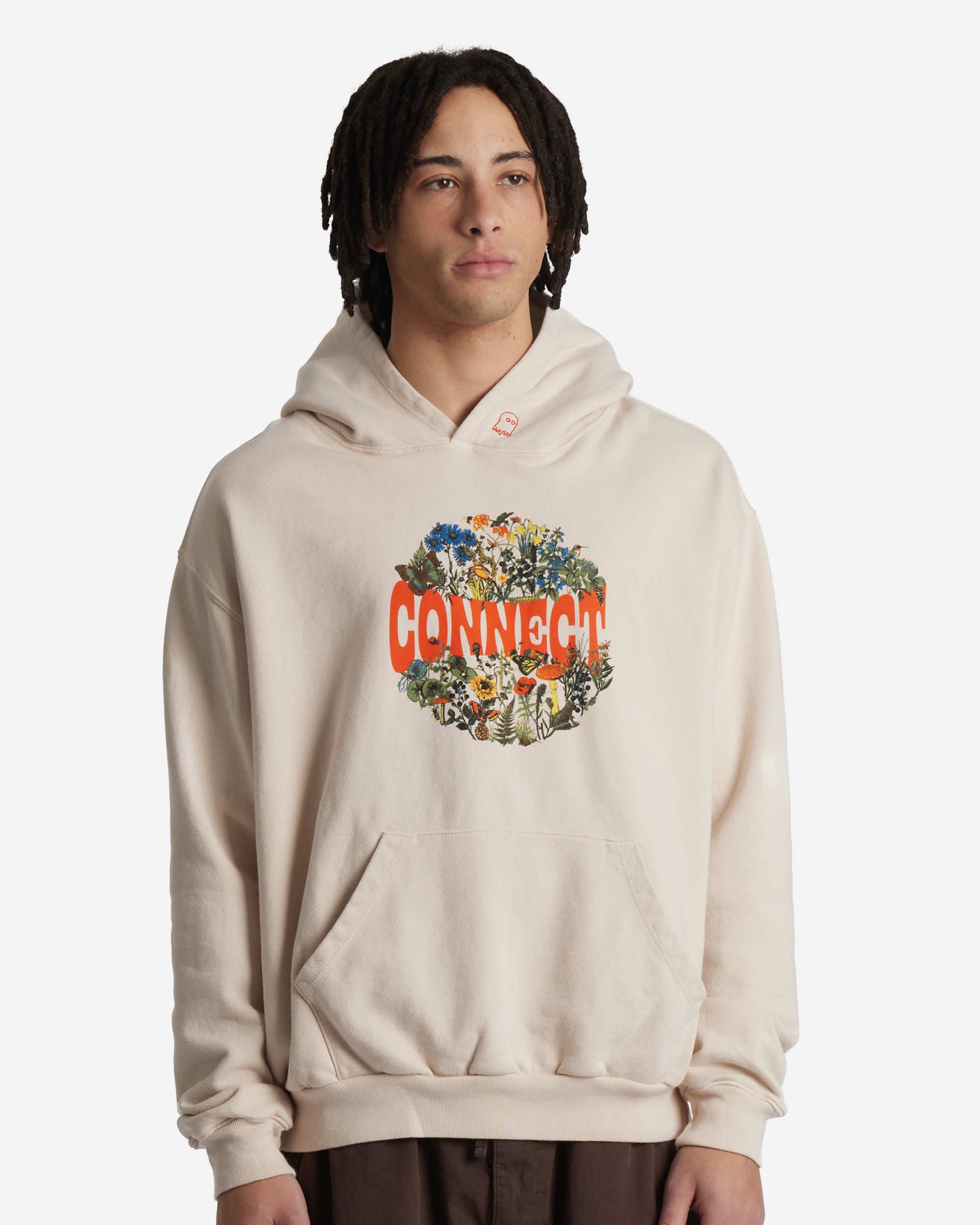 NEW LONELY GHOST CONNECT BUTTERFLY BONE HOODIE SZ 2024 SMALL