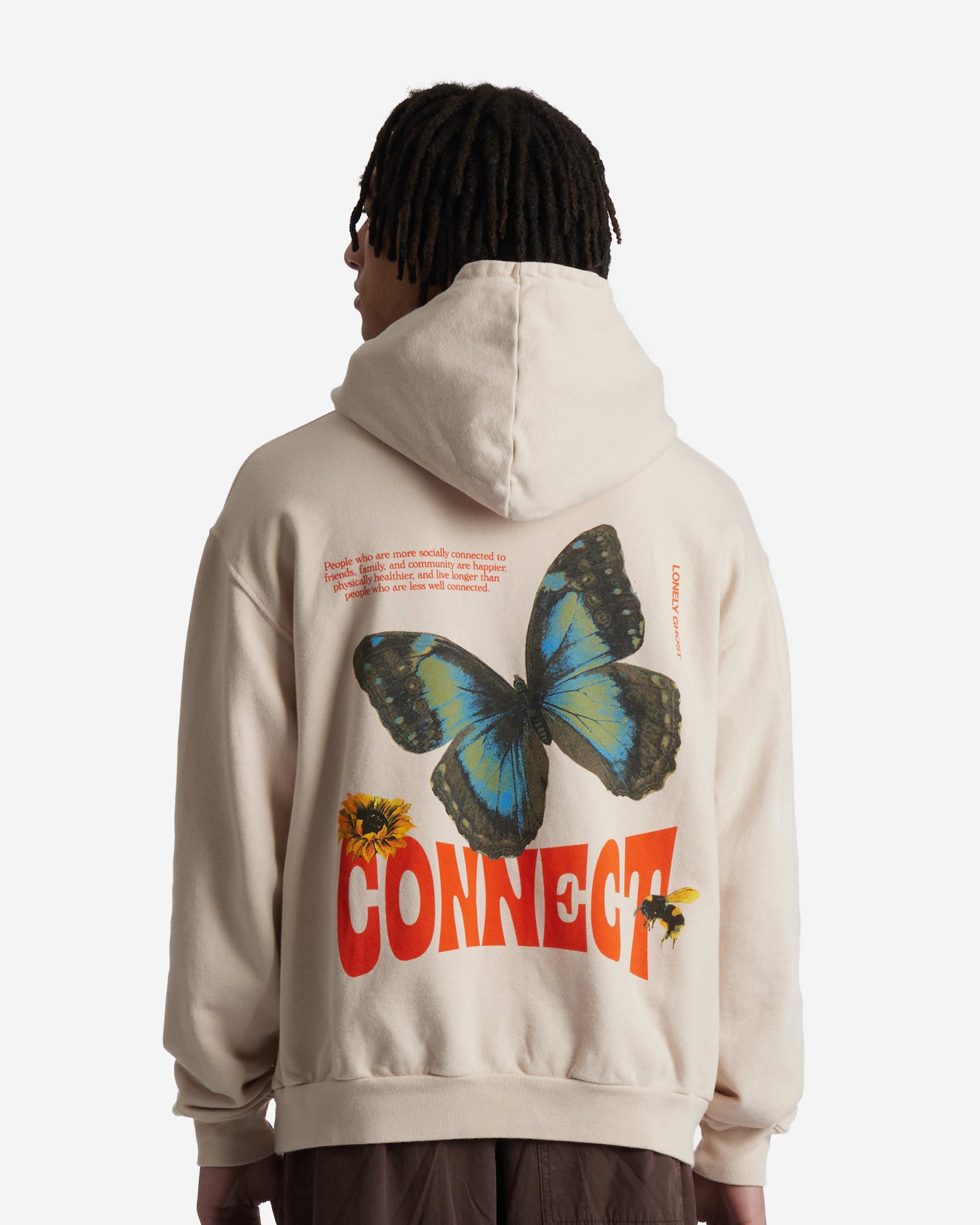 Lonely Ghost Heavyweight selling Connect Hoodie Size 2X