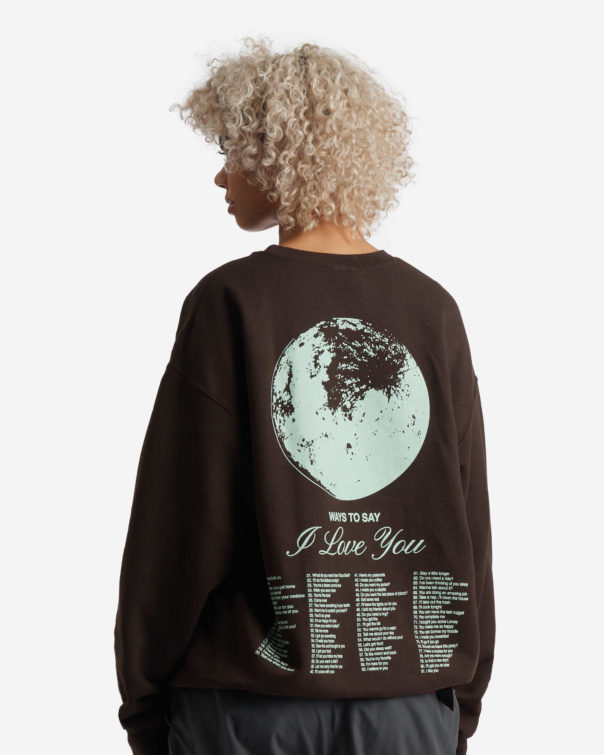 To the Moon and Back Crewneck Sweater
