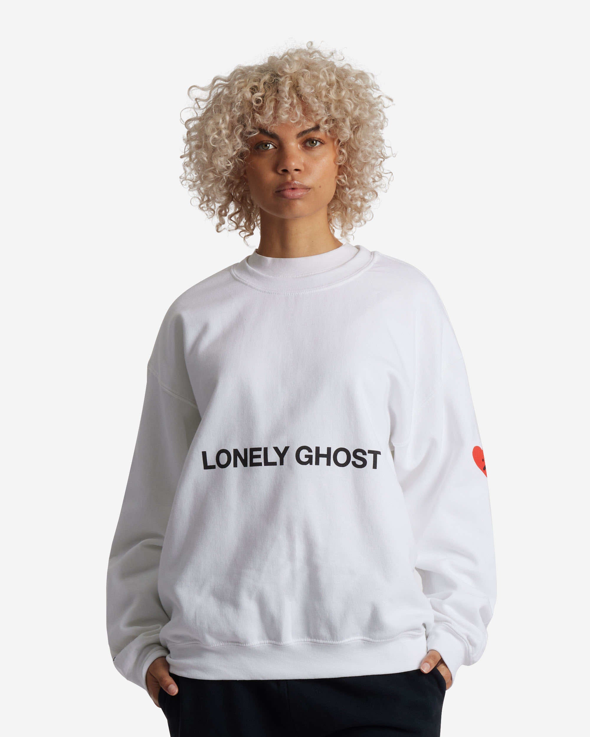 Heart on your sleeve sweatshirt online